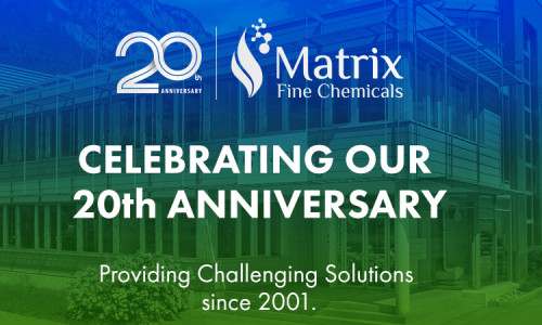 Matrix Fine Chemicals is celebrating its 20th anniversary